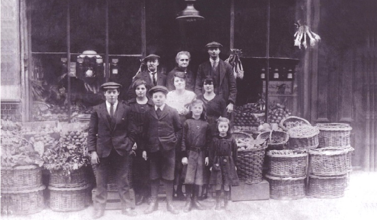 Albert George Shardalow and famil circa 1920